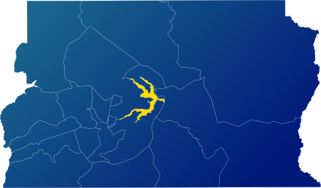 Mapa do Distrito Federal - Republicanos 10