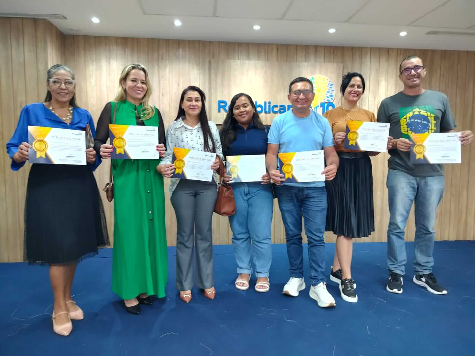 Republicanos DF realiza solenidade de moção de louvor a lideranças políticas e comunitárias